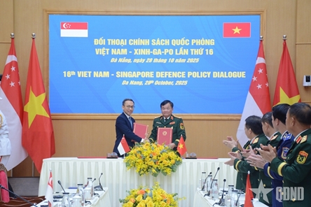 Vietnam - Singapore Defense Policy Dialogue takes place in Vietnam